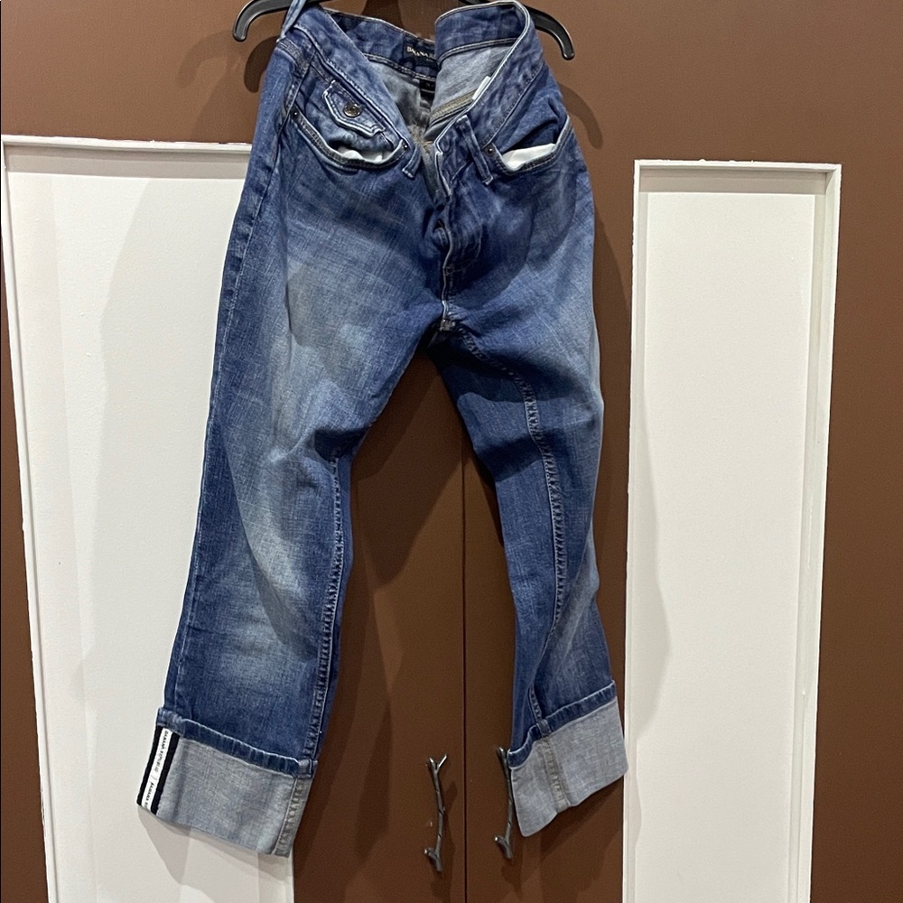 Banana Republic Dark Blue Cropped Jeans